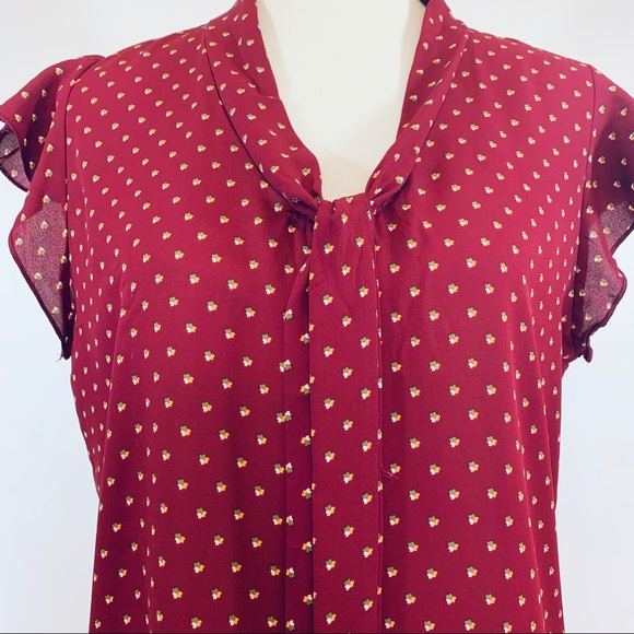 Miley & Molly Tops - Miley & Molly Women’s Print Top Sz L